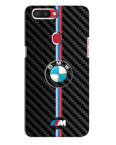 Чехол для OPPO R11s с картинкой «Эмблема BMW и карбон»