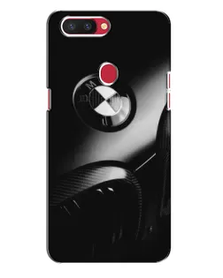 Чехол для OPPO R11s с картинкой «Эмблема BMW — макро»