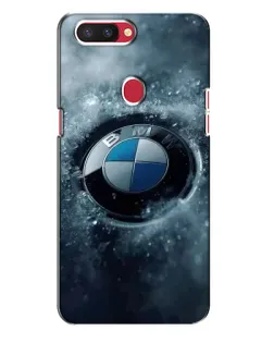 Чехол для OPPO R11s с картинкой «Логотип BMW — лед»