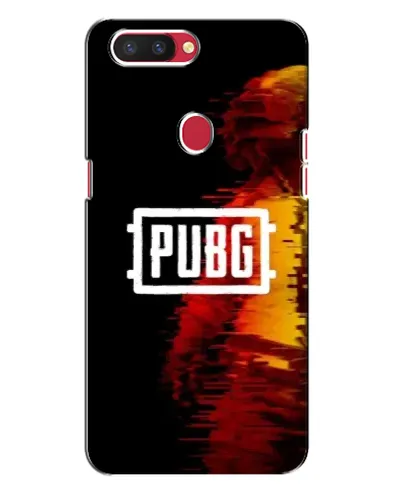 Чехол для OPPO R11s с картинкой «Яркий логотип PUBG»