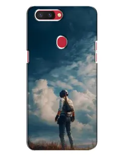 Чехол для OPPO R11s с картинкой «Герой PUBG на скале» Чехол для OPPO R11s с картинкой «Герой PUBG на скале»