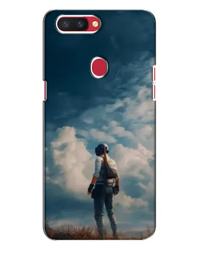 Чехол для OPPO R11s с картинкой «Герой PUBG на скале»