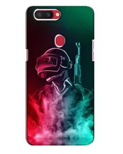 Чехол для OPPO R11s с картинкой «PUBG — огненный воин» Чехол для OPPO R11s с картинкой «PUBG — огненный воин»