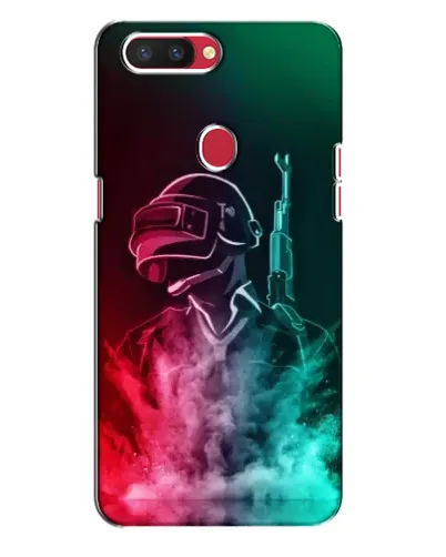Чехол для OPPO R11s с картинкой «PUBG — огненный воин»