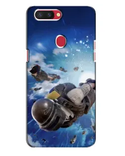 Чехол для OPPO R11s с картинкой «Десант PUBG — прыжок» Чехол для OPPO R11s с картинкой «Десант PUBG — прыжок»