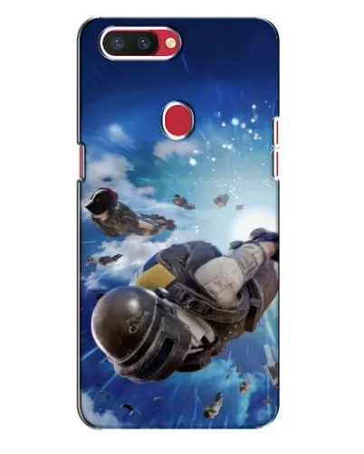 Чехол для OPPO R11s с картинкой «Десант PUBG — прыжок»