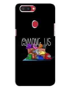 Чохол для OPPO R11s з картинкою «Логотип Among Us» Чохол для OPPO R11s з картинкою «Логотип Among Us»