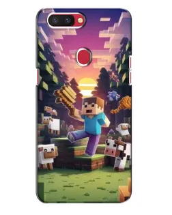 Чохол для OPPO R11s з картинкою «Стів на фермі» Чохол для OPPO R11s з картинкою «Стів на фермі»