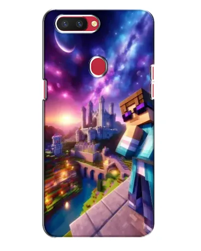 Чехол для OPPO R11s с картинкой «Стив и космос»