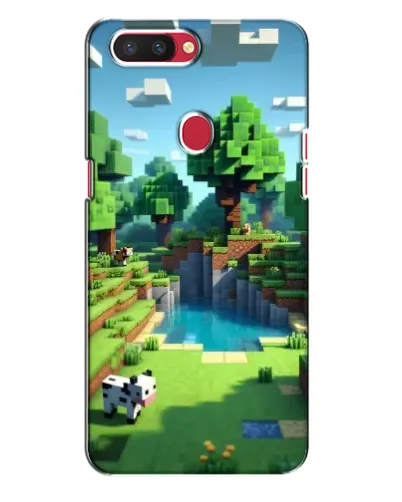 Чехол для OPPO R11s с картинкой «Minecraft летний день»