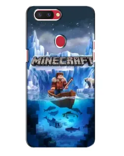 Чехол для OPPO R11s с картинкой «Minecraft ледяной мир» Чехол для OPPO R11s с картинкой «Minecraft ледяной мир»
