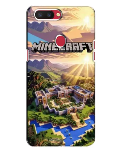 Чехол для OPPO R11s с картинкой «Minecraft панорама»