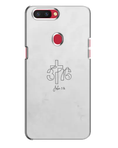 Чехол для OPPO R11s с картинкой «Иоанна 3:16 Крест»