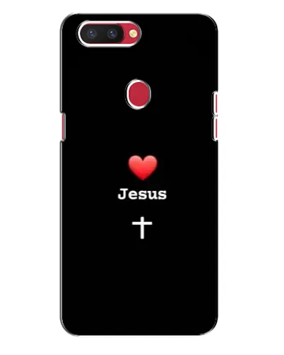 Чехол для OPPO R11s с картинкой «Сердце - Jesus»