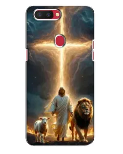 Чехол для OPPO R11s с картинкой «Лев Иуды и Свет»