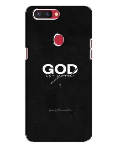 Чехол для OPPO R11s с картинкой «GOD — Бог над всем»