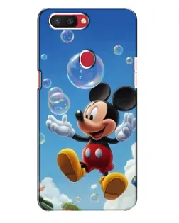 Чехол для OPPO R11s с картинкой «Mickey и мыльные пузыри»