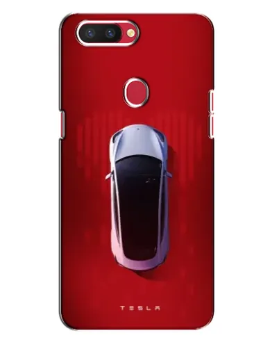 Чехол для OPPO R11s с картинкой «Tesla Top View»