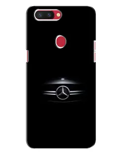 Чехол для OPPO R11s с картинкой «Mercedes — абстрактные линии»