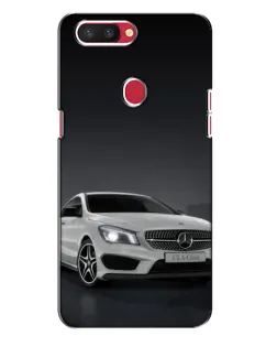 Чехол для OPPO R11s с картинкой «Mercedes AMG GT Silver»