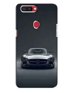 Чехол для OPPO R11s с картинкой «Mercedes на черном»