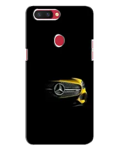 Чехол для OPPO R11s с картинкой «Mercedes — ретро стиль»