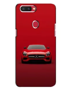 Чехол для OPPO R11s с картинкой «Красный Mercedes AMG»