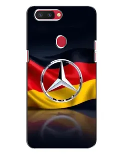 Чехол для OPPO R11s с картинкой «Mercedes — флаг Германии»