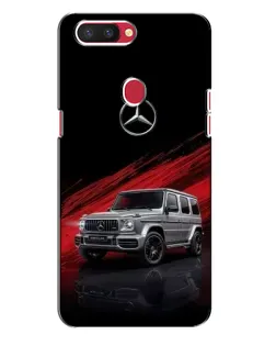 Чехол для OPPO R11s с картинкой «Mercedes G-Class красный»