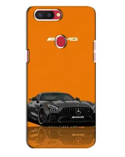 Чехол для OPPO R11s с картинкой «Оранжевый Mercedes AMG»