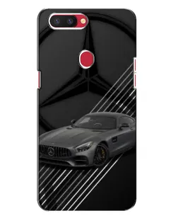 Чехол для OPPO R11s с картинкой «Mercedes AMG — графика»