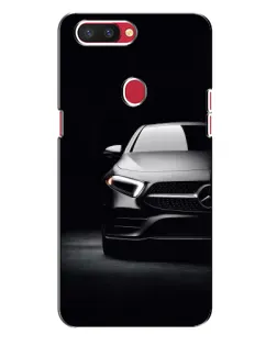 Чехол для OPPO R11s с картинкой «Свет фар Mercedes»