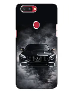 Чехол для OPPO R11s с картинкой «Mercedes в дыму»
