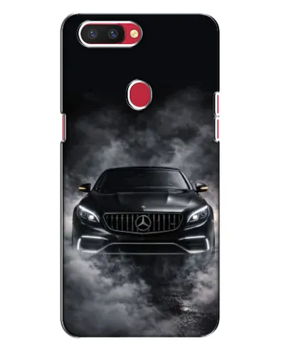 Чехол для OPPO R11s с картинкой «Mercedes в дыму» Чехол для OPPO R11s с картинкой «Mercedes в дыму»