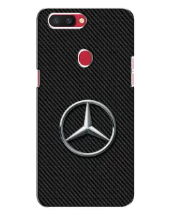 Чехол для OPPO R11s с картинкой «Карбоновый Mercedes стиль» Чехол для OPPO R11s с картинкой «Карбоновый Mercedes стиль»