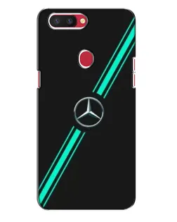 Чехол для OPPO R11s с картинкой «Спортивные линии Mercedes» Чехол для OPPO R11s с картинкой «Спортивные линии Mercedes»
