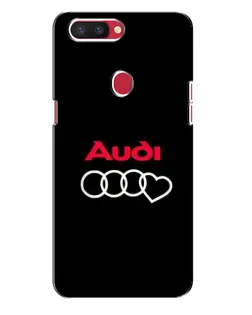 Чехол для OPPO R11s с картинкой «Логотип Audi Heart»
