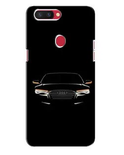 Чехол для OPPO R11s с картинкой «Audi — ночной контур»