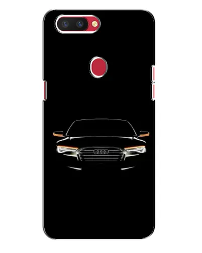 Чехол для OPPO R11s с картинкой «Audi — ночной контур»