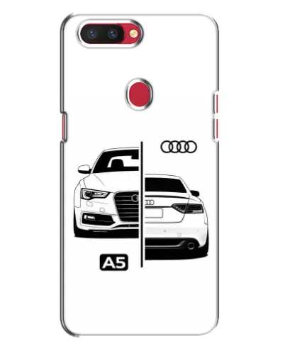 Чехол для OPPO R11s с картинкой «Audi — контрастный дизайн»