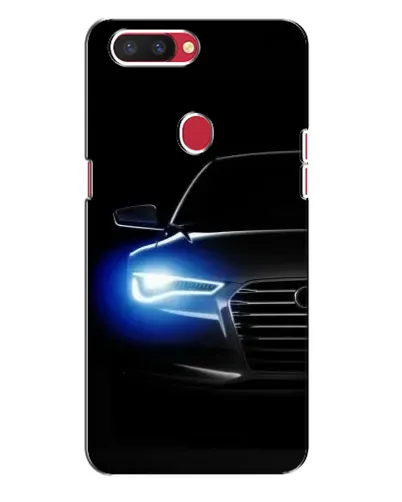 Чехол для OPPO R11s с картинкой «Неоновый взгляд Audi»
