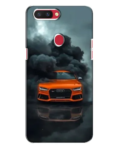 Чехол для OPPO R11s с картинкой «Audi в облаках дыма»