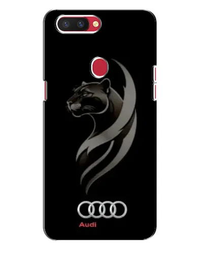 Чехол для OPPO R11s с картинкой «Графика — пантера и Audi»