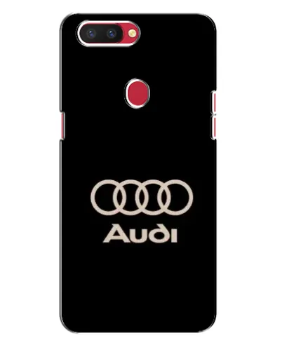 Чехол для OPPO R11s с картинкой «Audi — золотой логотип»