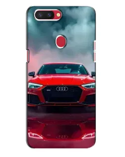 Чехол для OPPO R11s с картинкой «Audi RS — красный стиль»