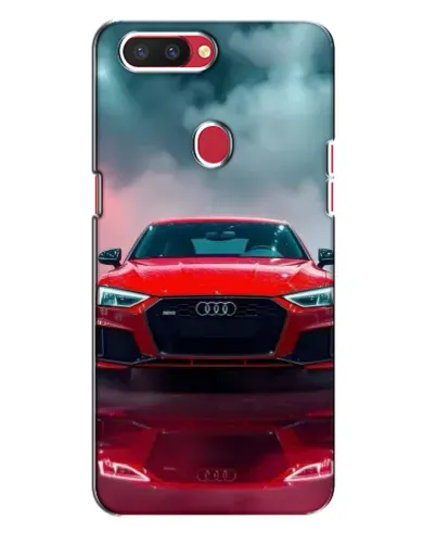 Чехол для OPPO R11s с картинкой «Audi RS — красный стиль»