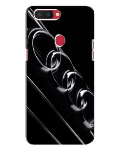 Чехол для OPPO R11s с картинкой «Audi — абстрактные кольца»