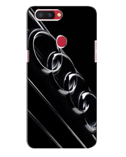 Чехол для OPPO R11s с картинкой «Audi — абстрактные кольца»