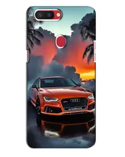 Чехол для OPPO R11s с картинкой «Audi — закат»