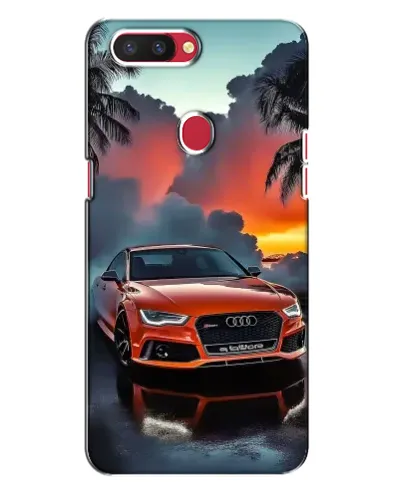 Чехол для OPPO R11s с картинкой «Audi — закат»